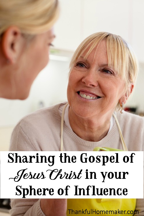 Evangelizing In Your Sphere