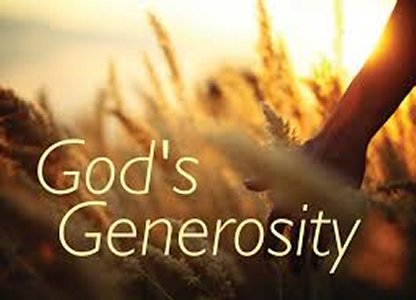God’s Generosity