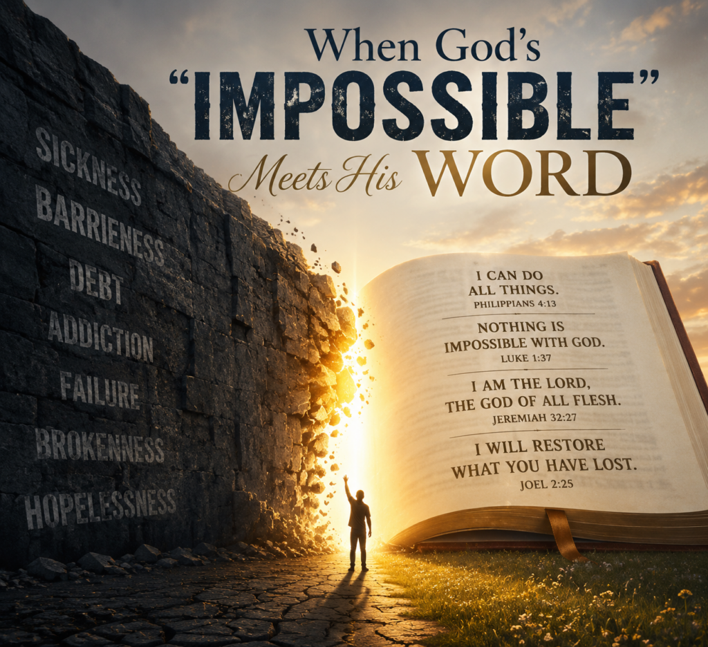 When God’s Impossible Meets His Word
