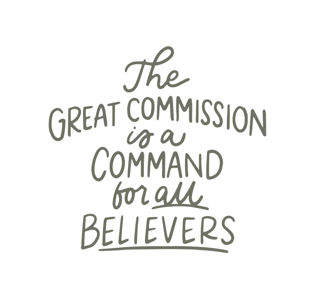 The Great Commission is for All