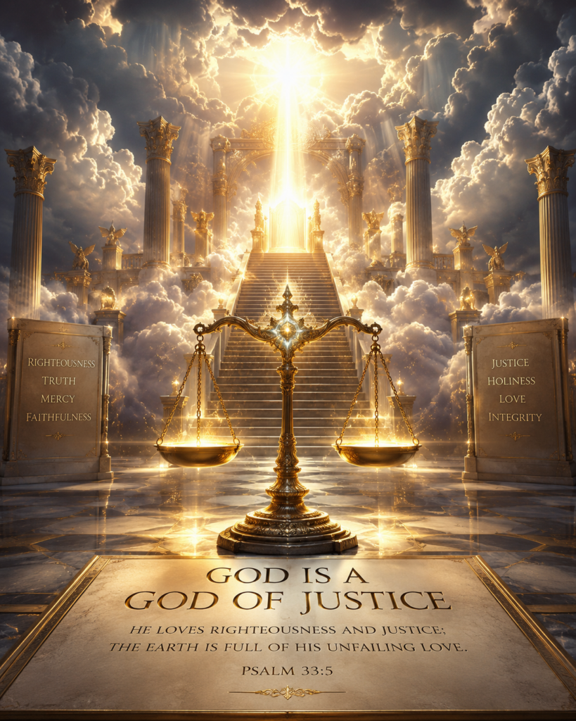 God is a God of Justice