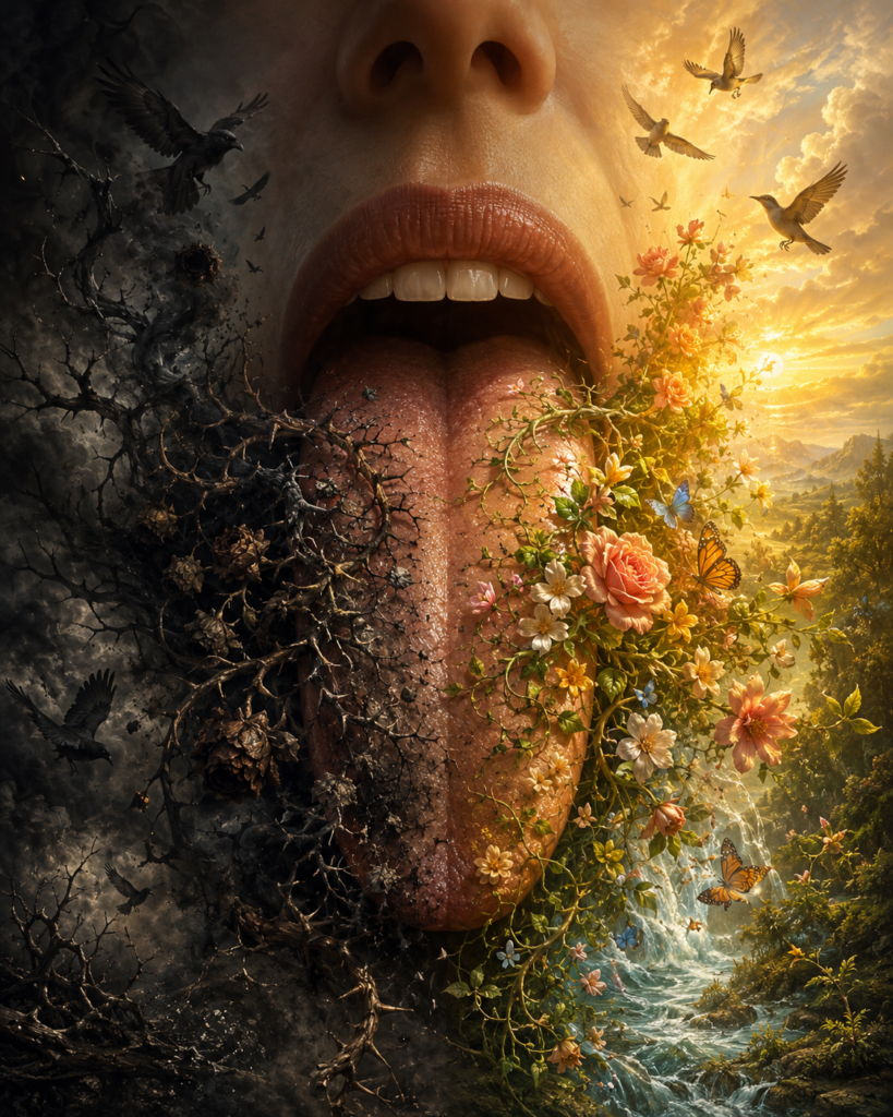 Death and Life are in the Power of the Tongue